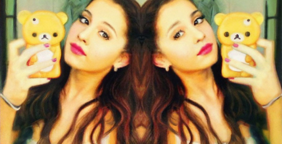 #FanArt: Ariana Grande, 30” x 30”, Oil and Acrylic on Canvas, 2014