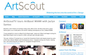 ArtscoutTV Tours ArtBasel Miami Jaclyn Santos